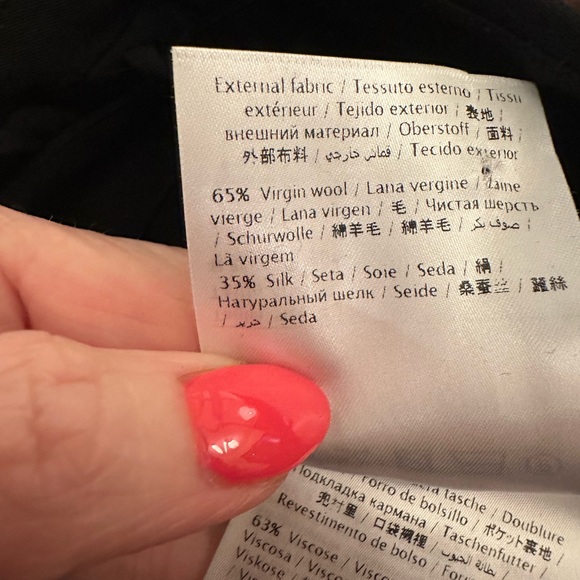 Valentino Flared Leg Wool-blend Pants - Picture 3 of 4